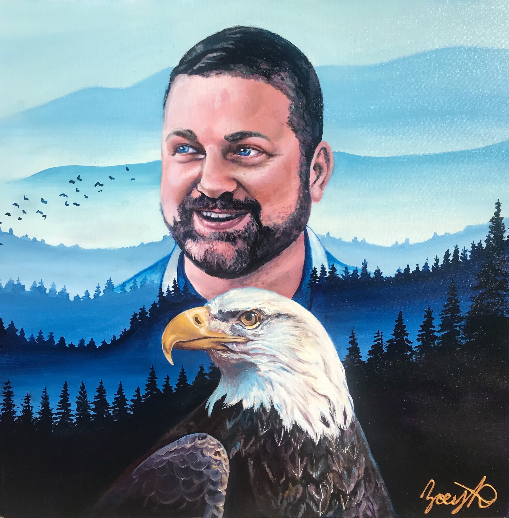 Portrait Painting Commission Request