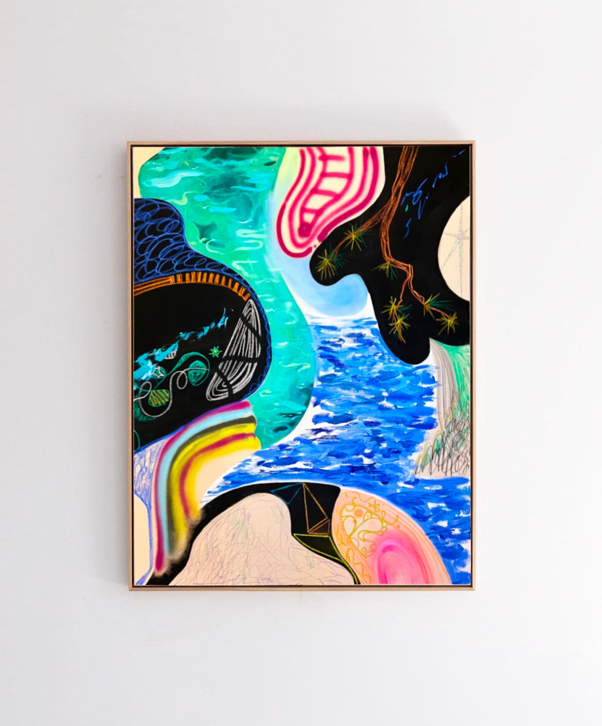 Blue As My Dreams Print