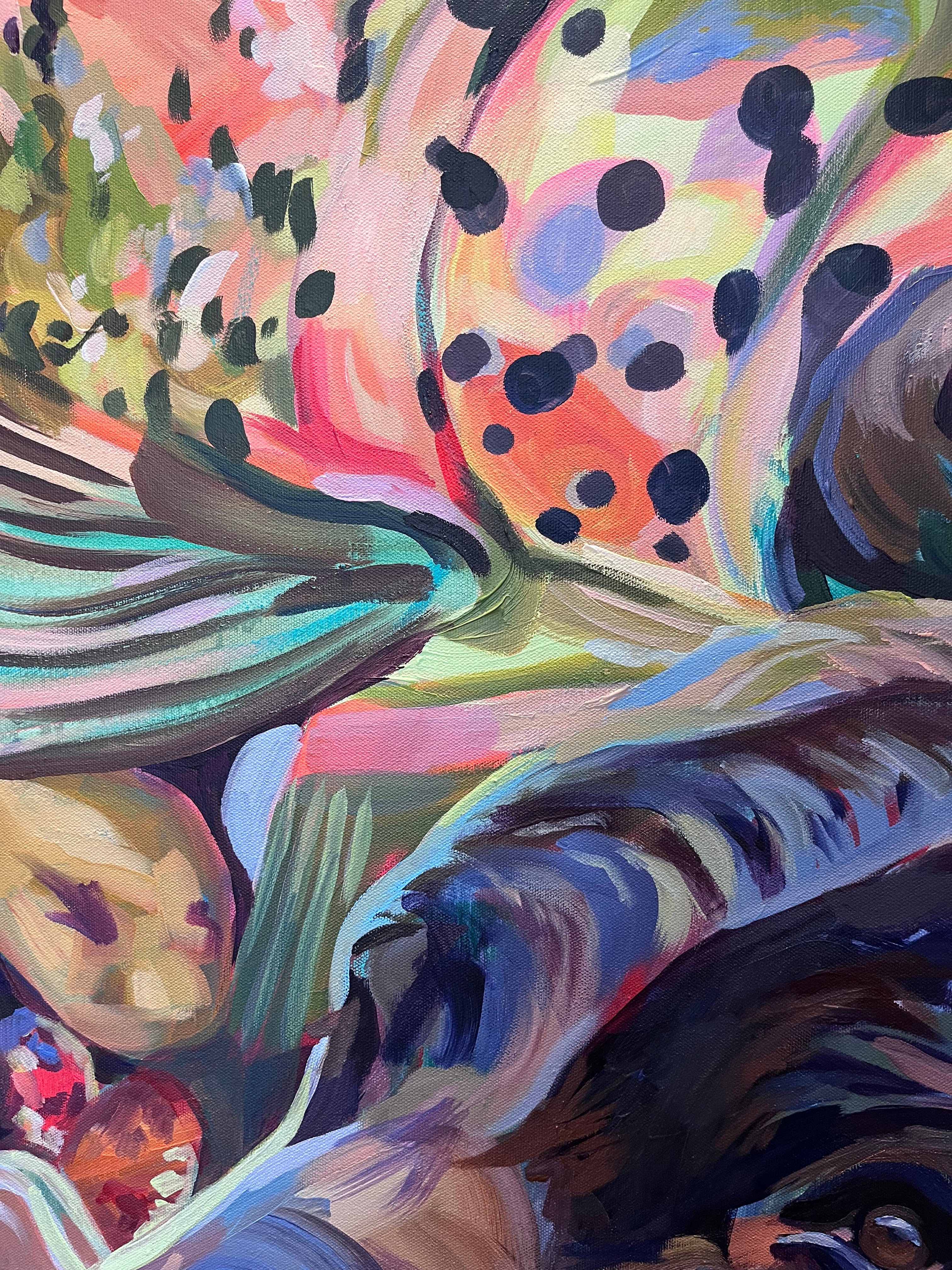 Visions of a Stream Bed Print