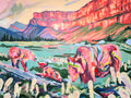 Grizzly Valley Print