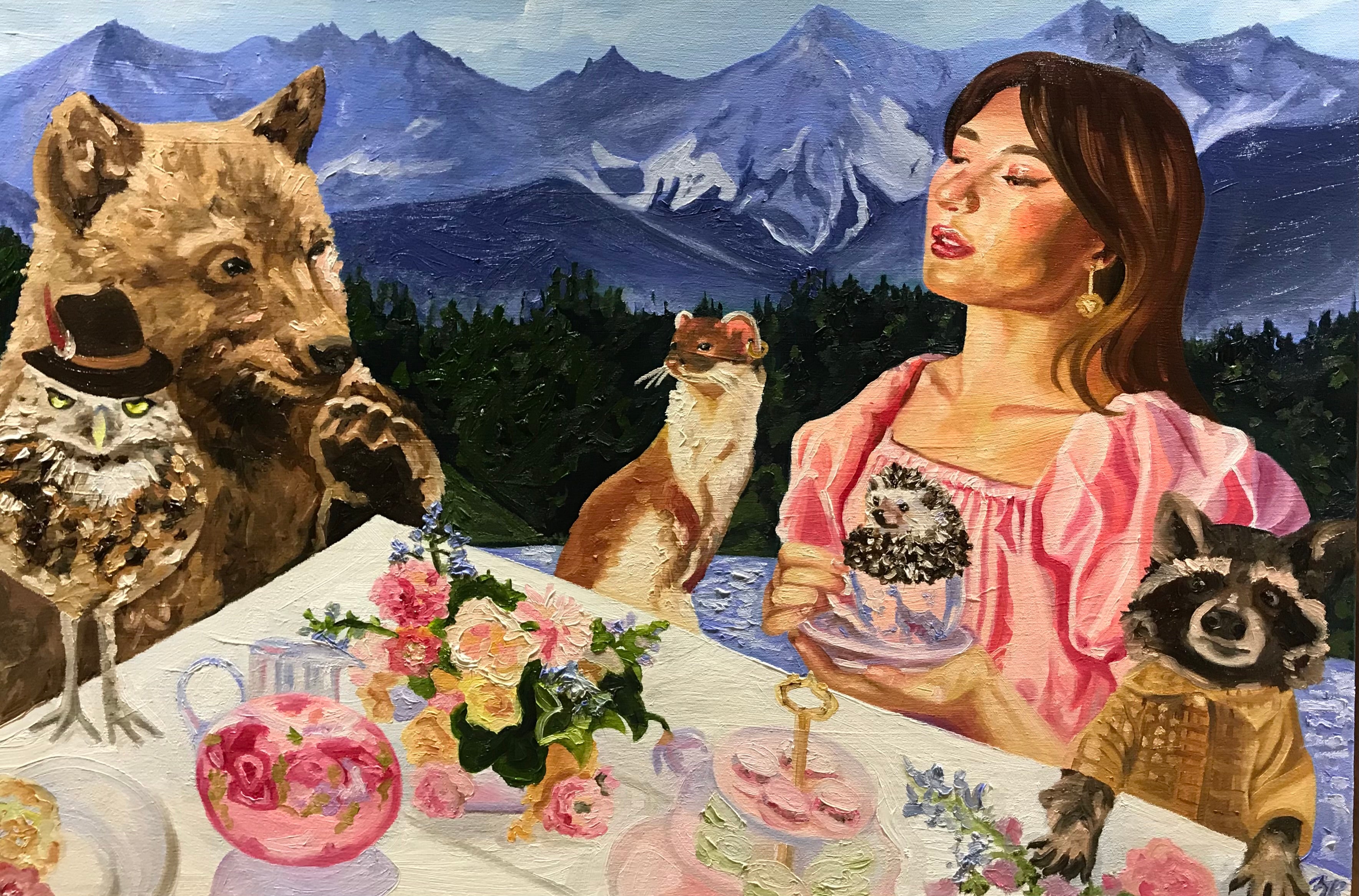 Tea Party in the Mountains Original